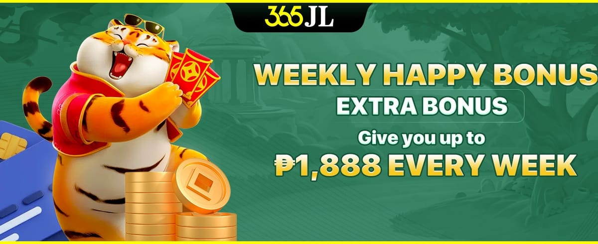 Weekly Happy Bonus Extra Bonus Give you up to ₱1,888 every week screenshot